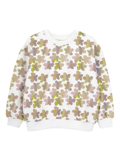 Knot Gleaming Garden floral sweatshirt