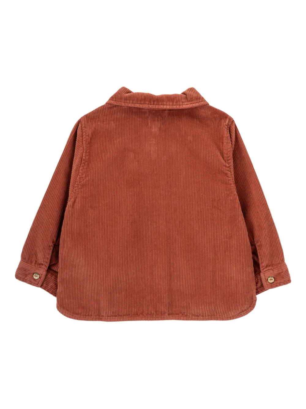Knot Mitchell Corduroy Button-fastening Jacket In Brown