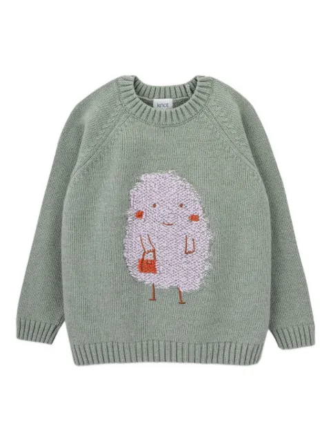 Knot Lady Monster knitted sweater