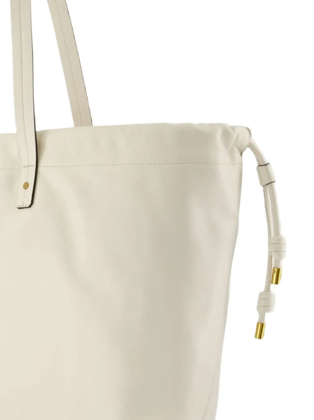 ISABEL MARANT Gewatteerde shopper Wit