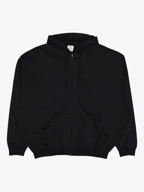 VETEMENTS hoodie con logo y cierre