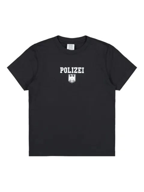 VETEMENTS Polizei Eagle emblem T-shirt