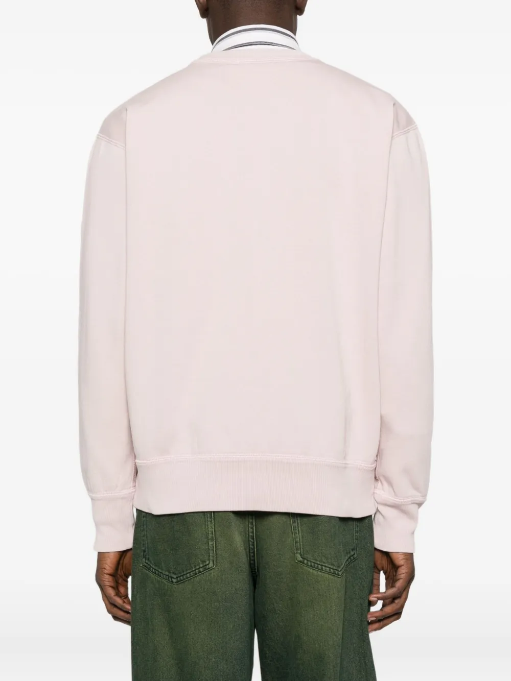 MARANT Sweater met geborduurd logo Roze