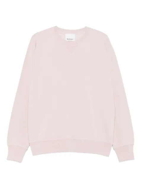 ISABEL MARANT logo-embroidered crew-neck sweatshirt