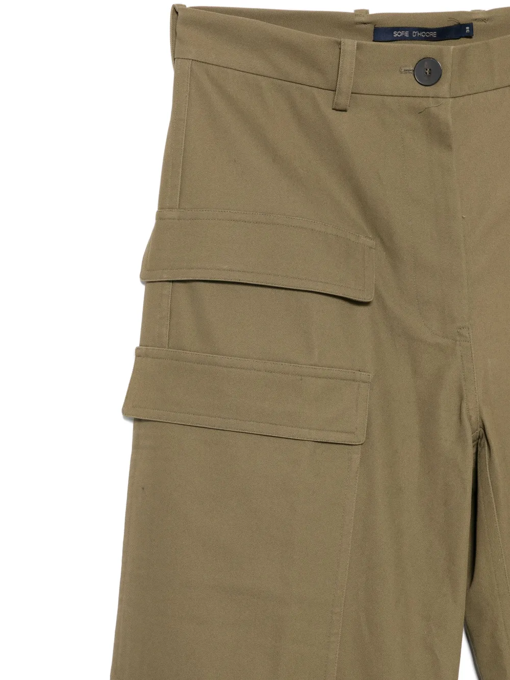 Sofie D'hoore Multiple-pockets Trousers In Green