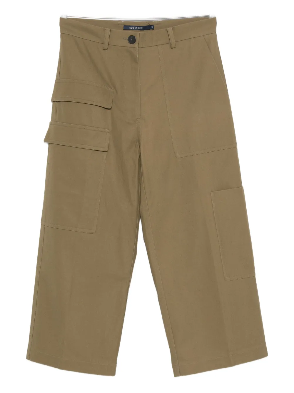 Sofie D'hoore Multiple-pockets Trousers In Green