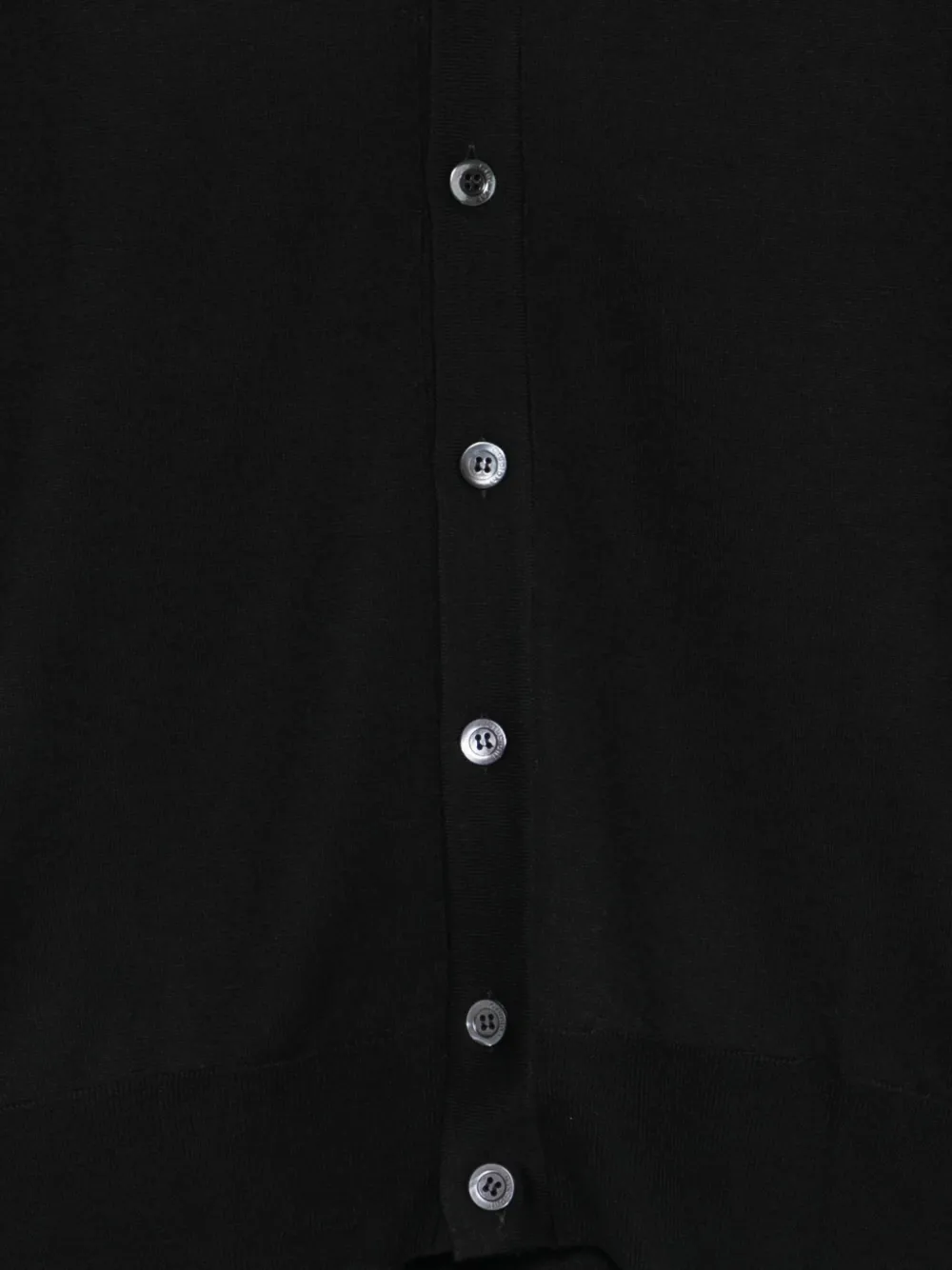  Cruciani Sleeveless Cardigan - Black 