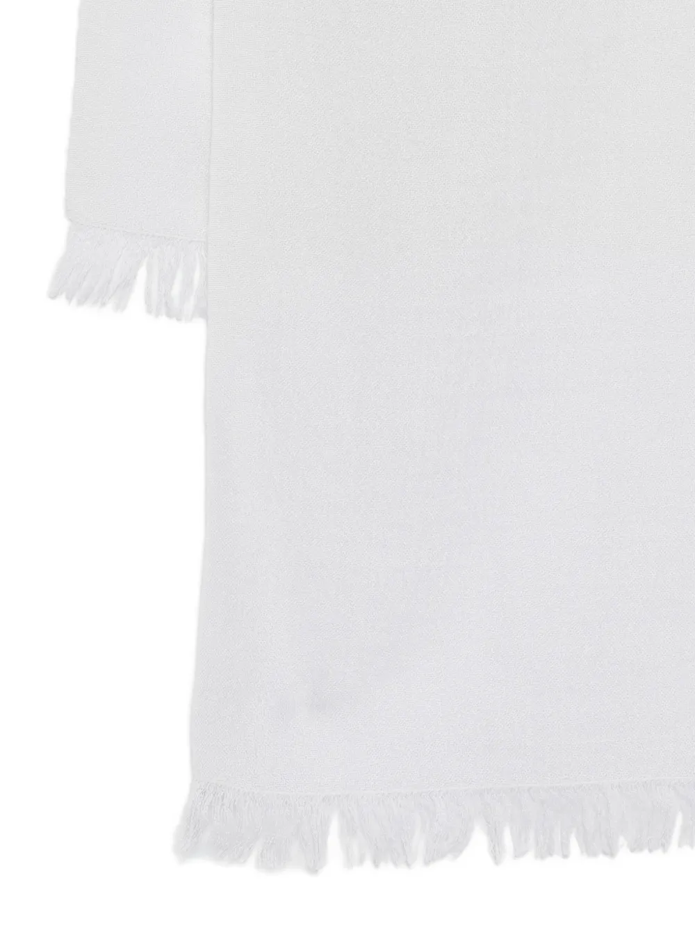  Cruciani Fringed Scarf - Neutrals 