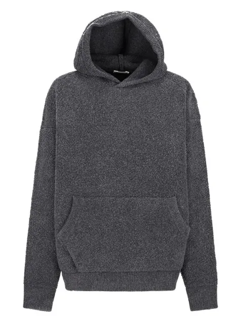 MORDECAI bouclé-pile hoodie
