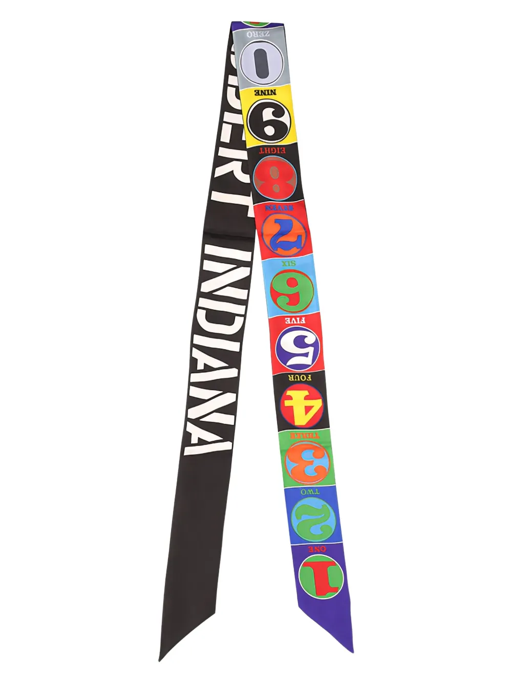 Longchamp number-printed scarf | Women | Image 2