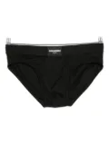 DSQUARED2 logo-label briefs - Black