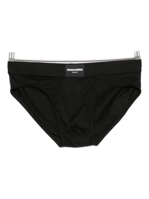 DSQUARED2 logo-label briefs