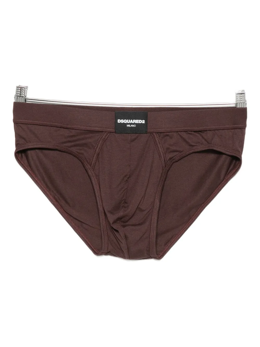 DSQUARED2 logo-patch briefs - Rosso