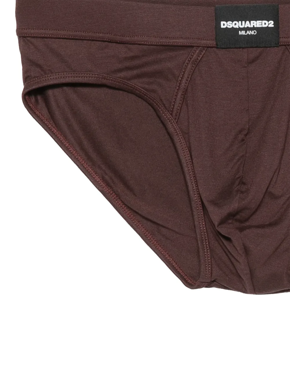 DSQUARED2 Slip met logopatch Rood