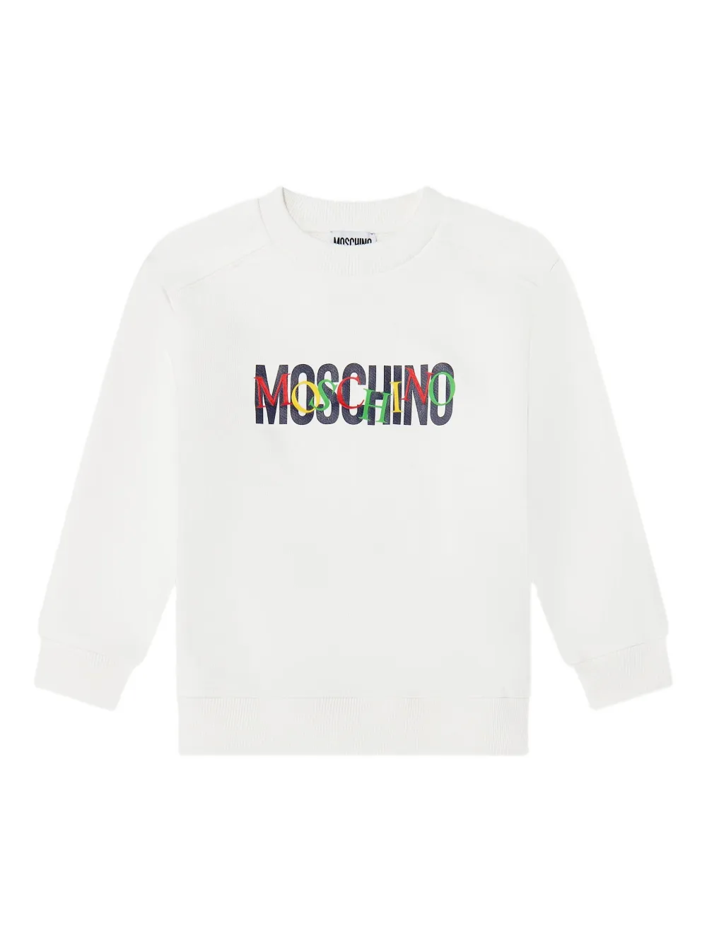 Moschino Kids Trainingspak met logo Wit