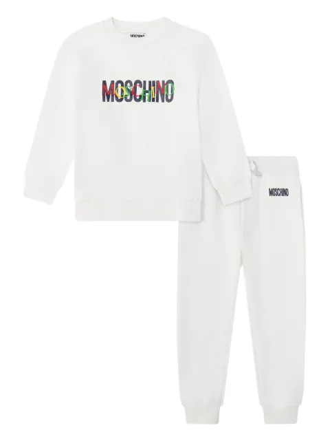 Moschino Kids logo tracksuit
