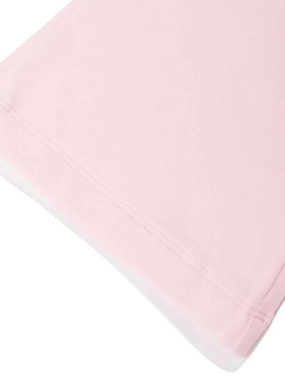 Moschino Kids Broek met teddyprint Roze