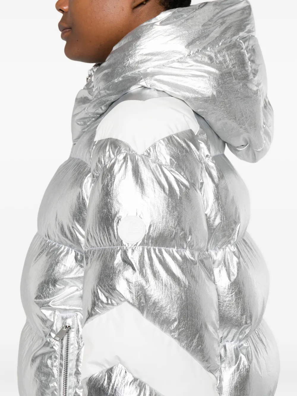 Fusalp Charloy Metallic Ski Jacket In Metallic