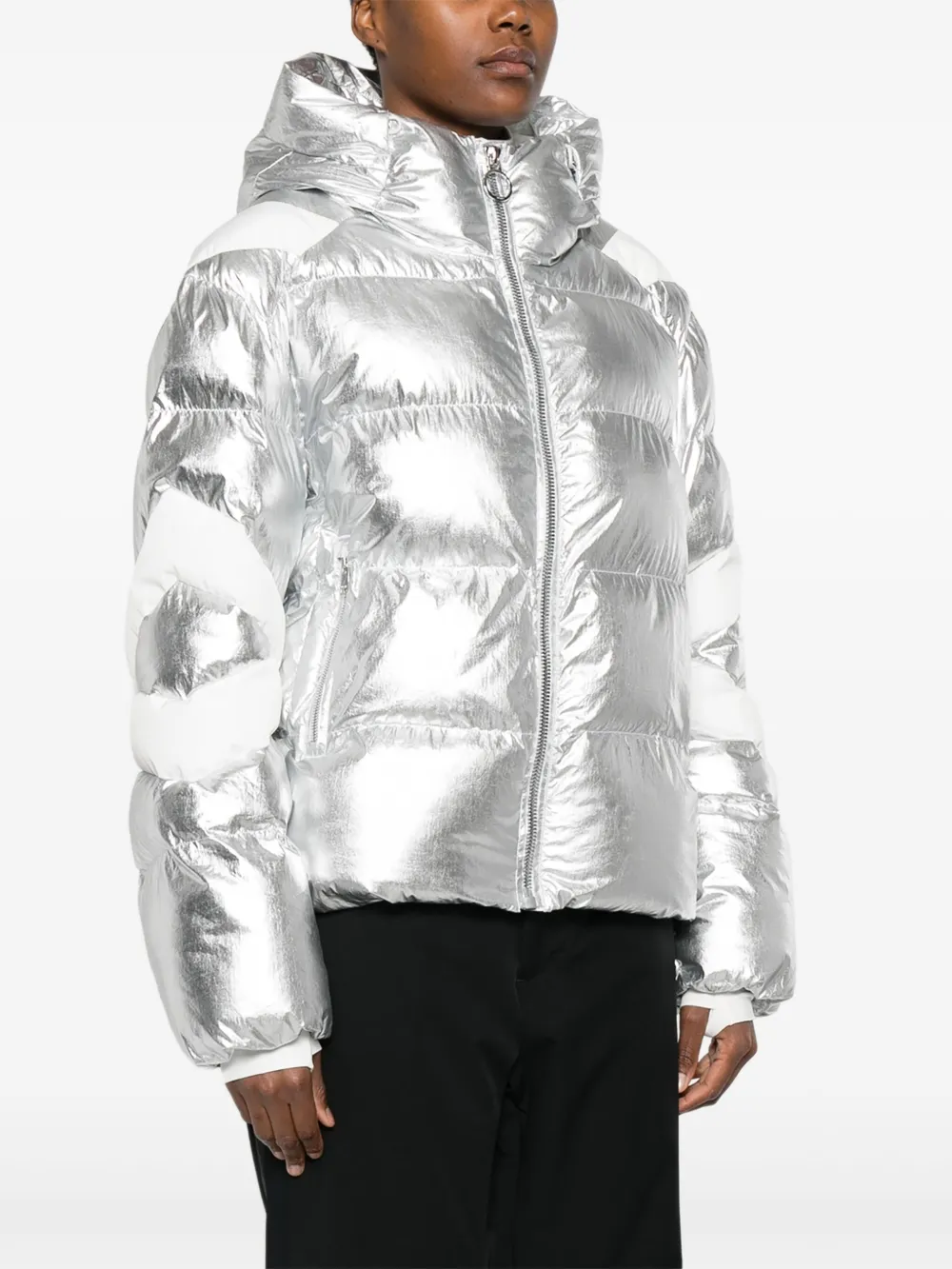 Fusalp Charloy Metallic Ski Jacket In Metallic