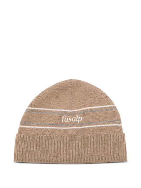 Fusalp logo-embroidered beanie
