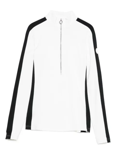 Fusalp Negam side-stripe zip-neck ski top