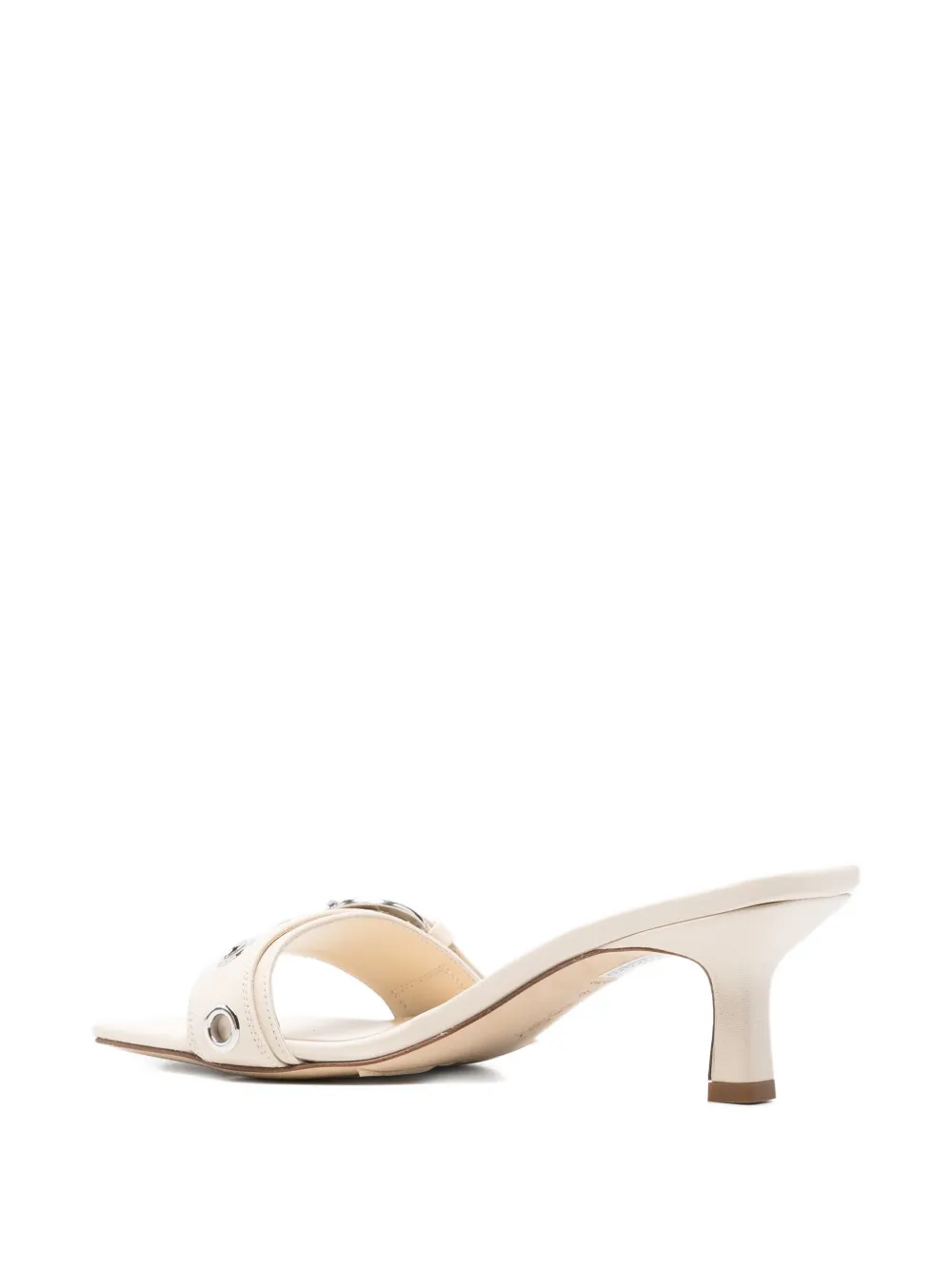 Aeyde Gilly eyelet sandals Beige
