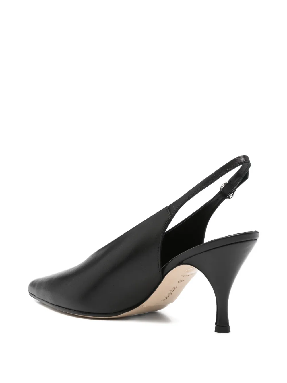 Aeyde Carla slingback pumps Zwart