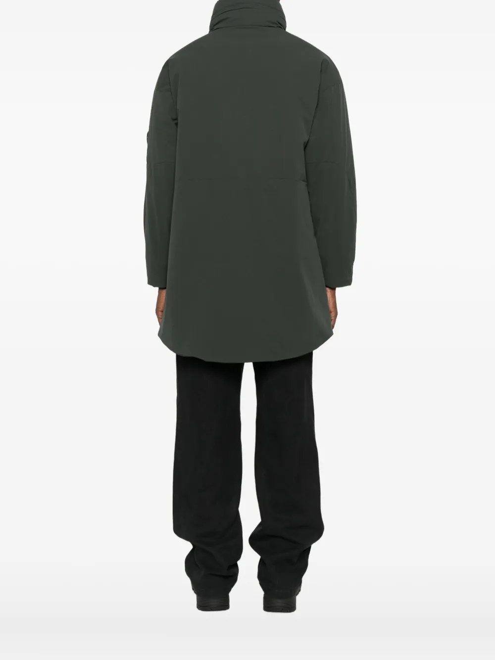 C.P. Company Jack met vlakken en hoge hals Grijs