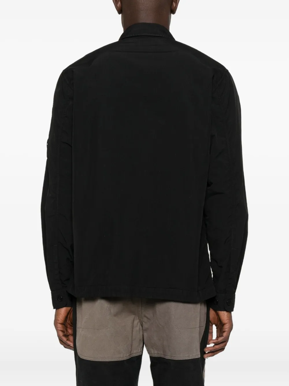 C.P. Company Jack met rits en zak Zwart