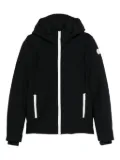 Fusalp hooded zip-front ski jacket - Black