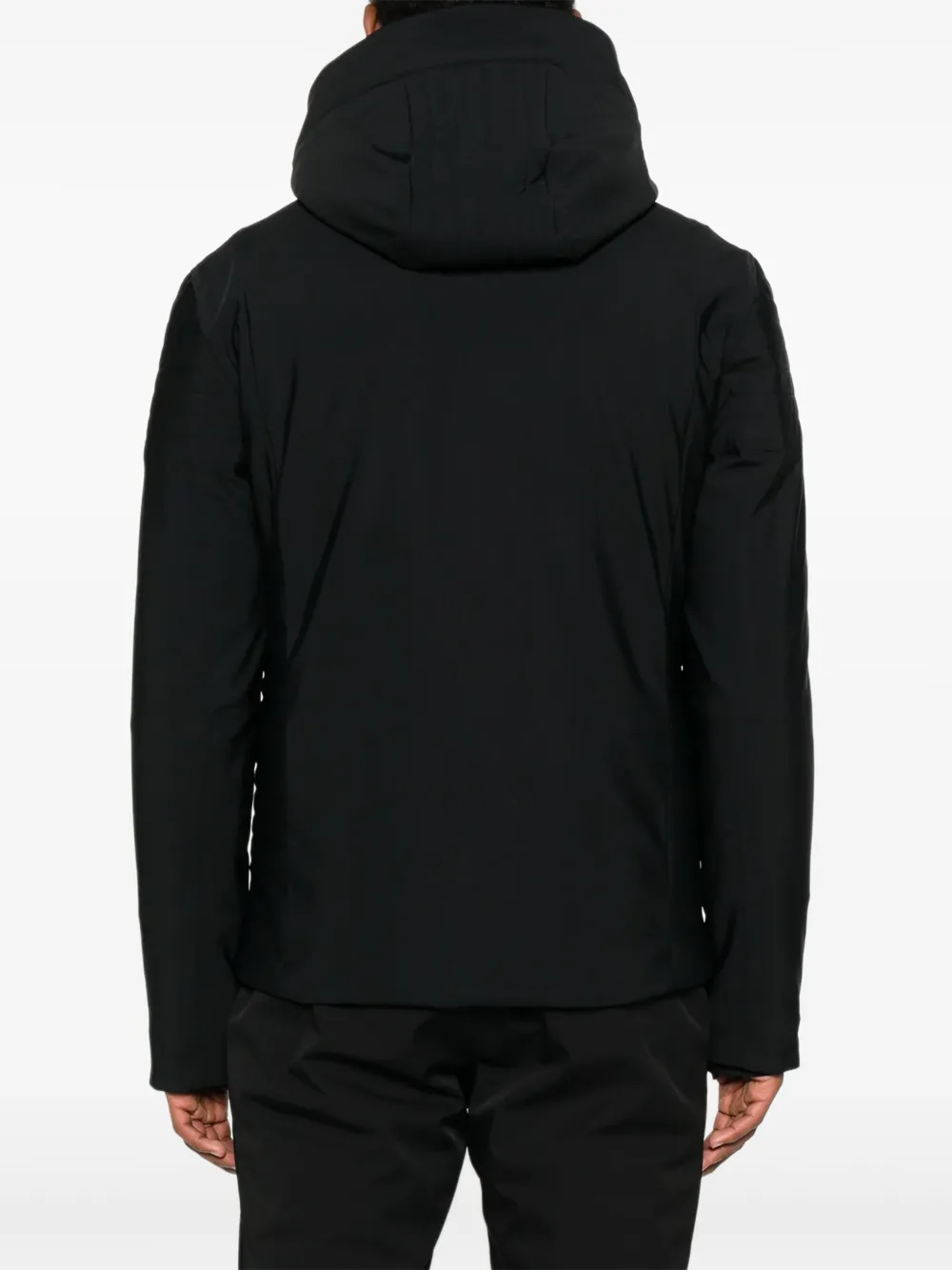 Fusalp Ski-jack met capuchon en rits Zwart