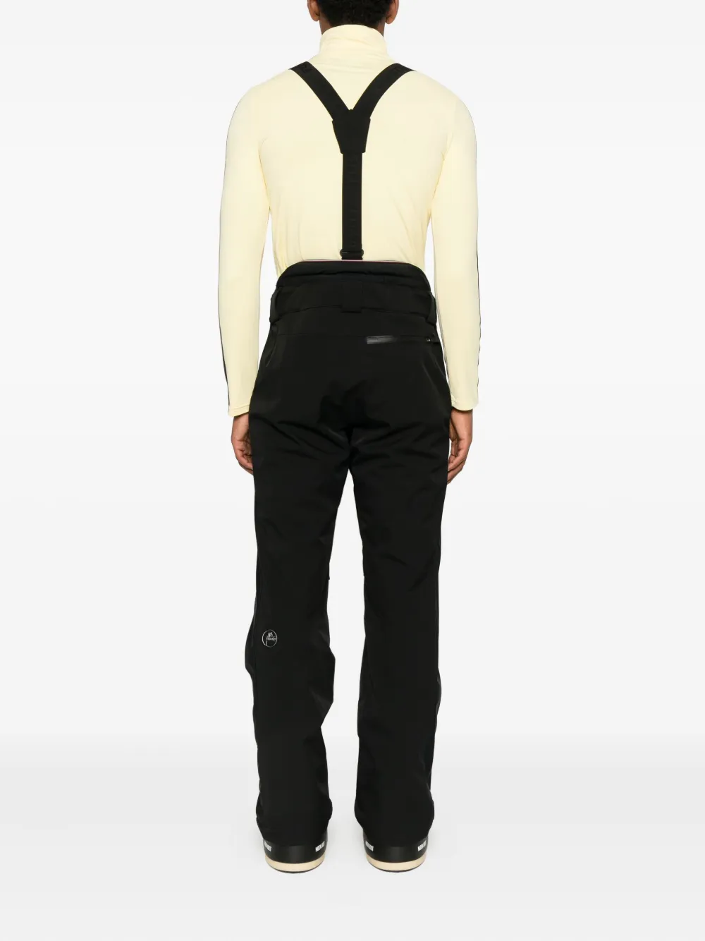 Fusalp Suspender Zip-detail Trousers In Black