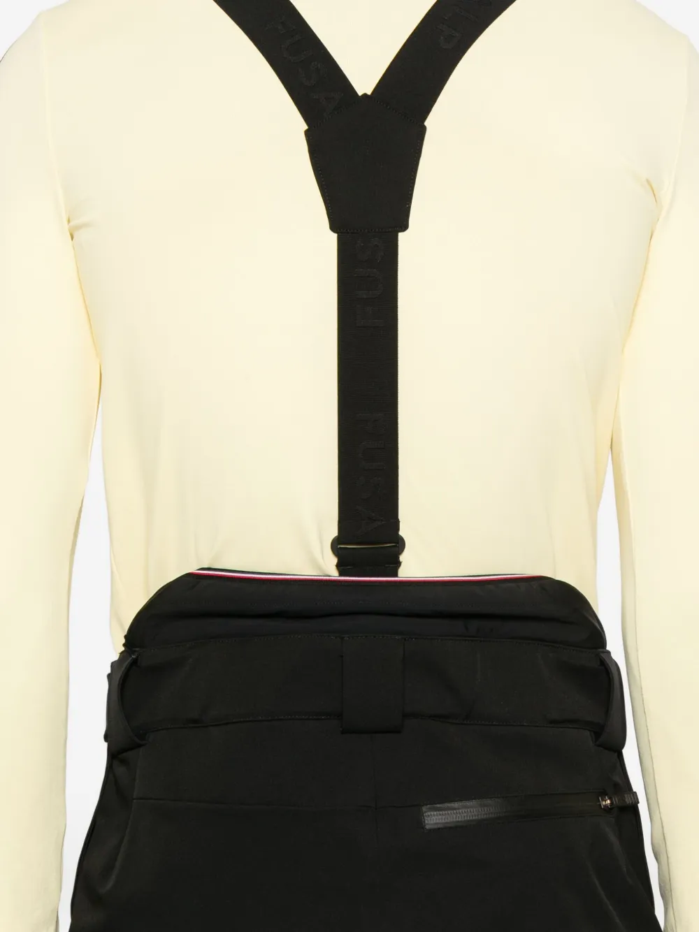 Fusalp Suspender Zip-detail Trousers In Black
