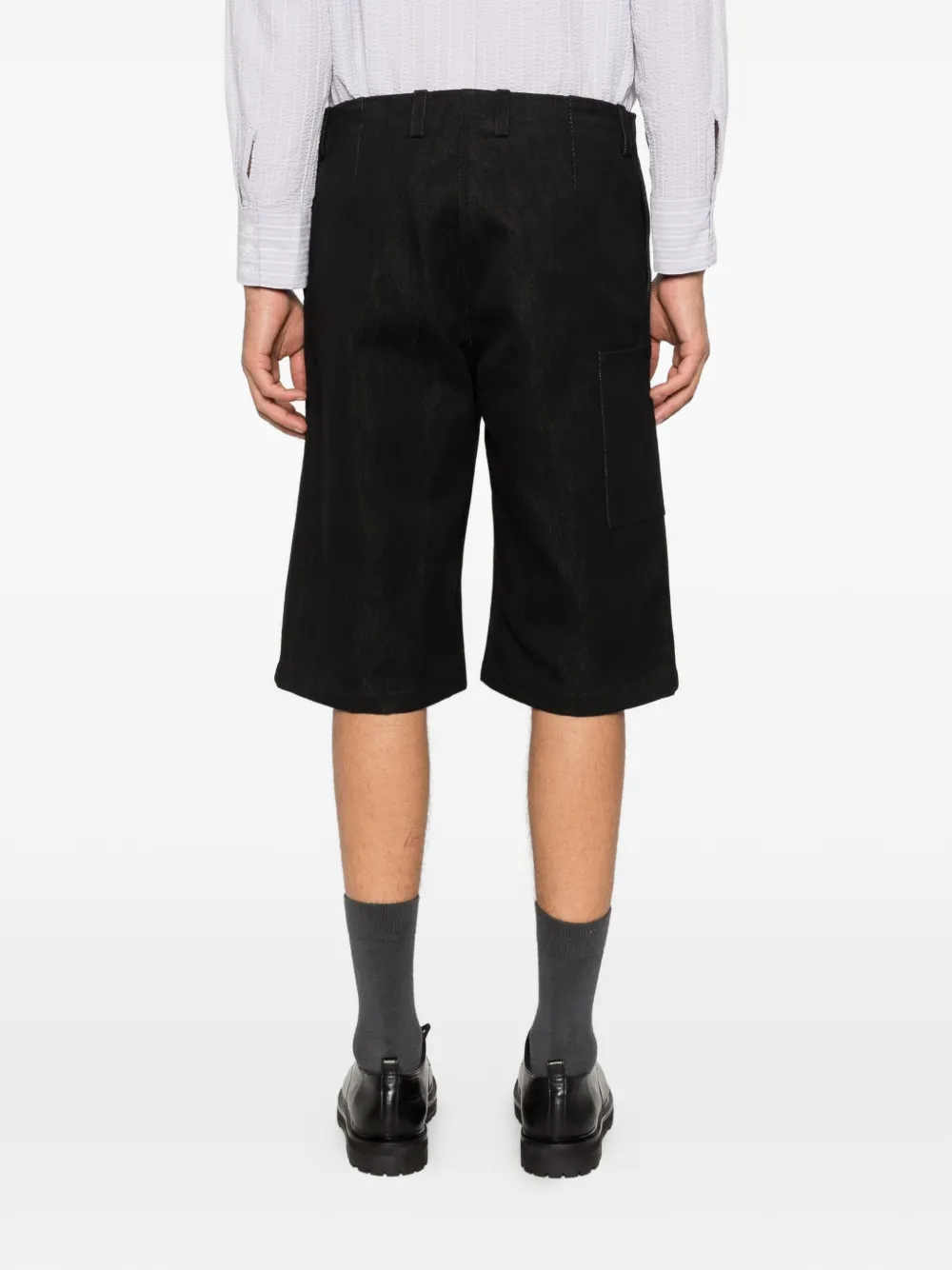 Rier Cargo shorts Zwart