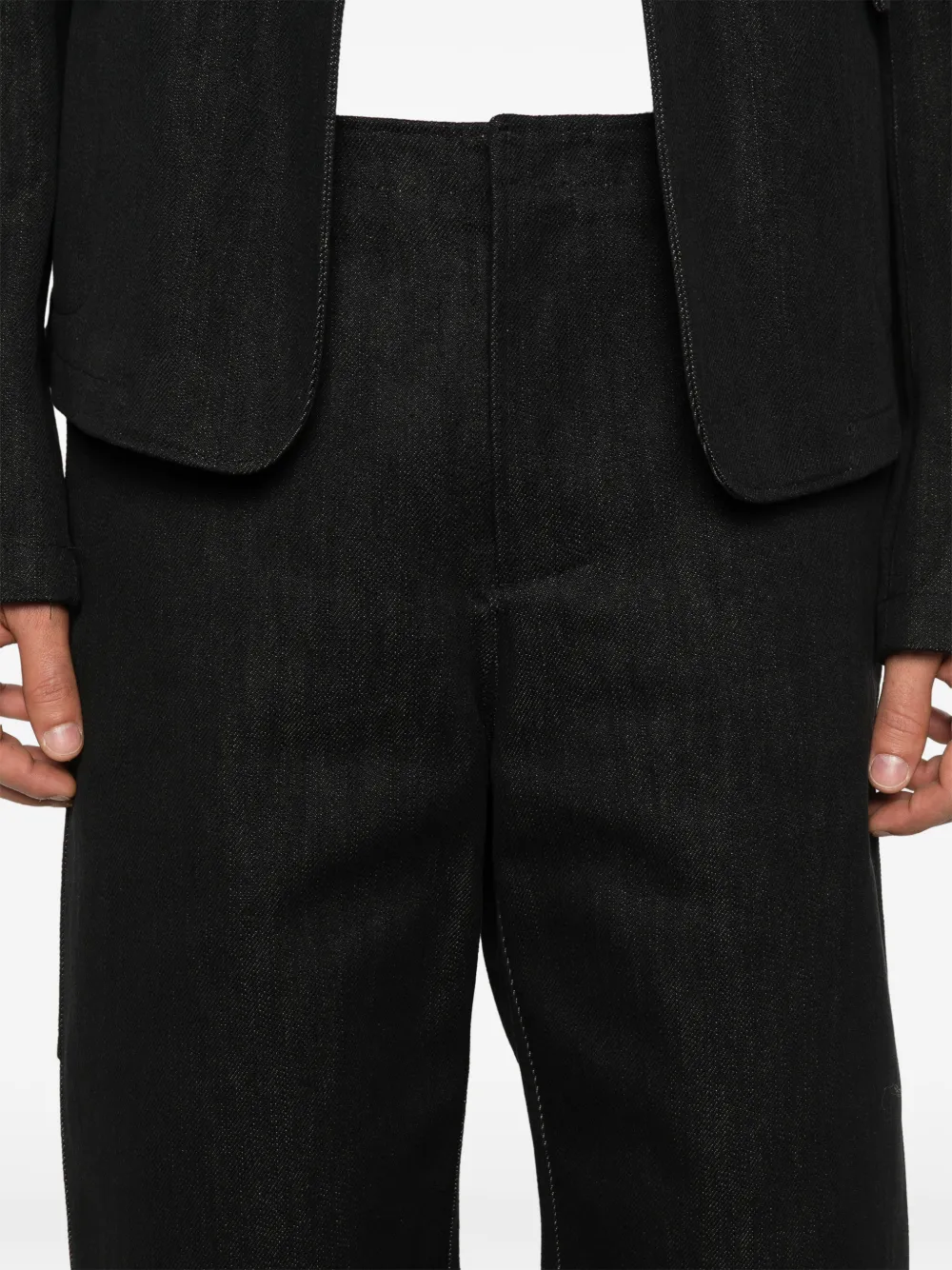 Rier Cargo shorts Zwart