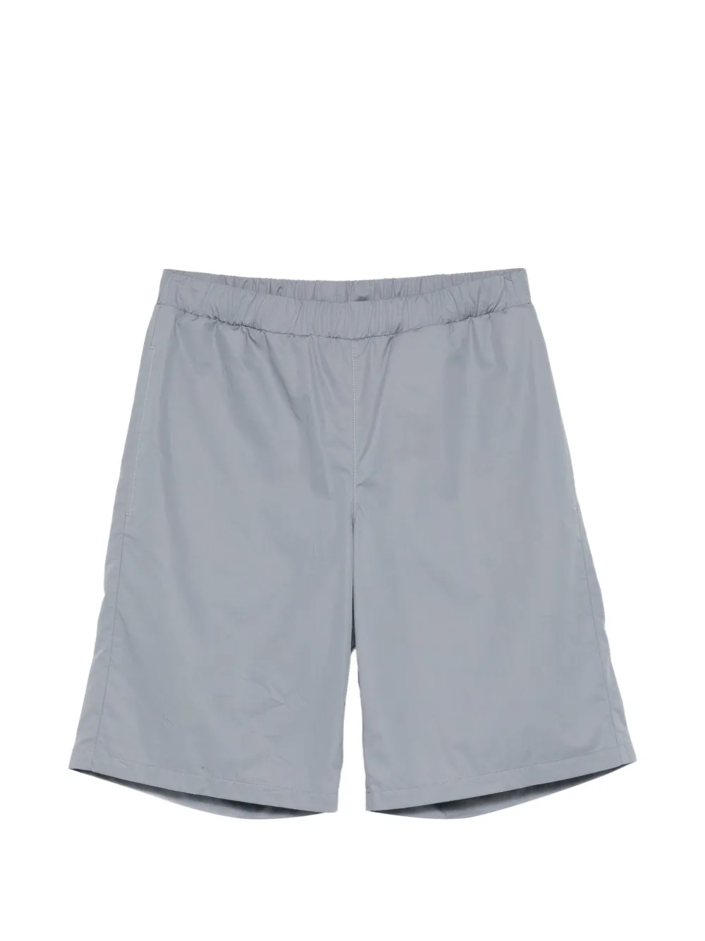 Rier elasticated cotton bermuda shorts - Grigio