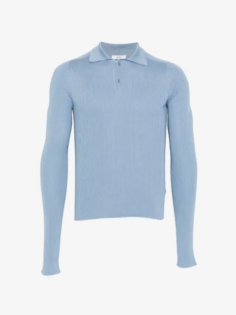 Rier long-sleeve polo shirt