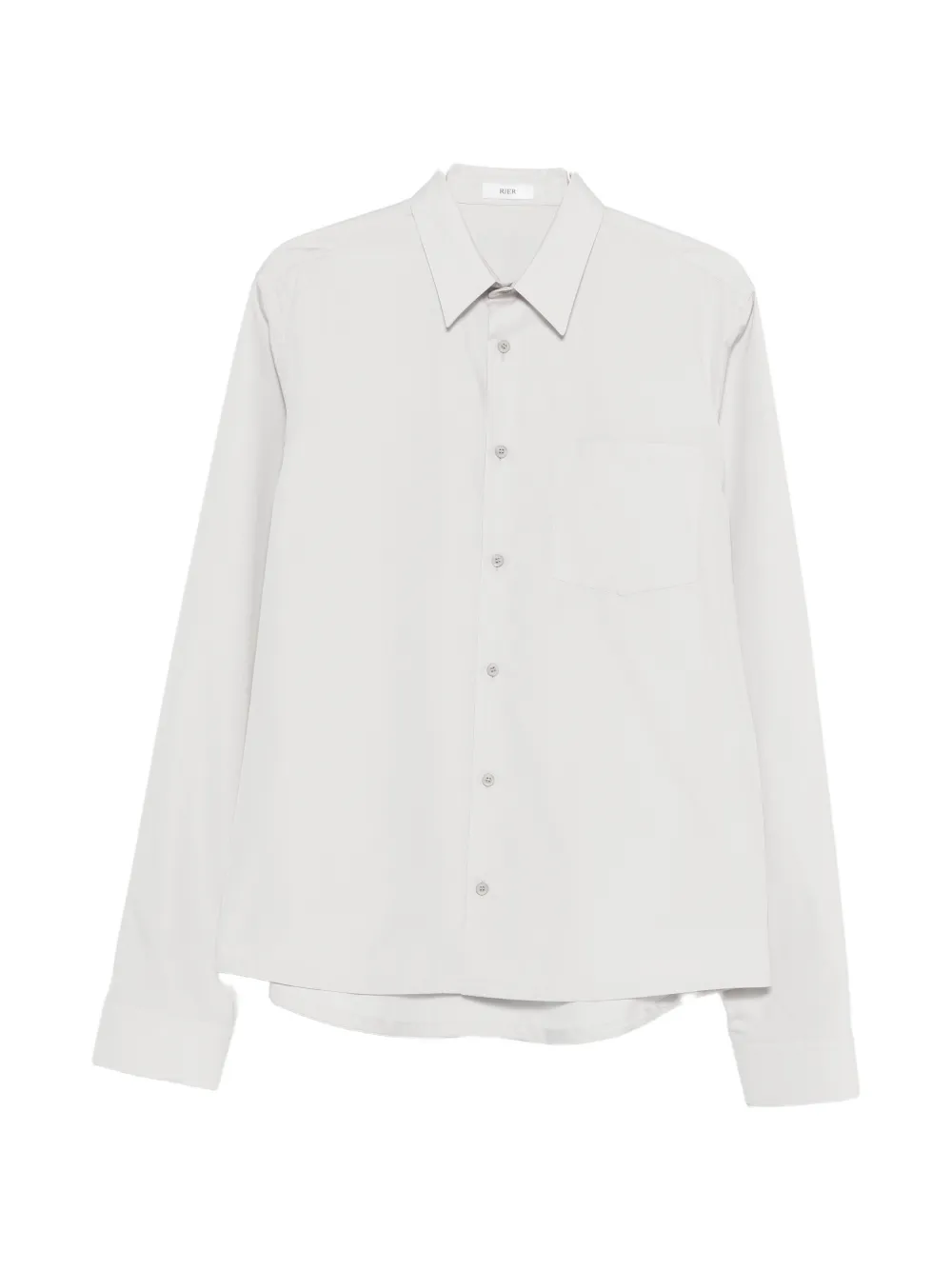 Rier button-fastening pocket shirt - Grigio