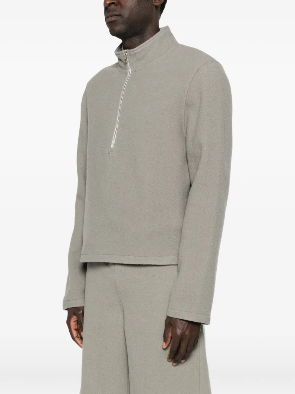  Rier Zip-fastening Sweatshirt - Grey 