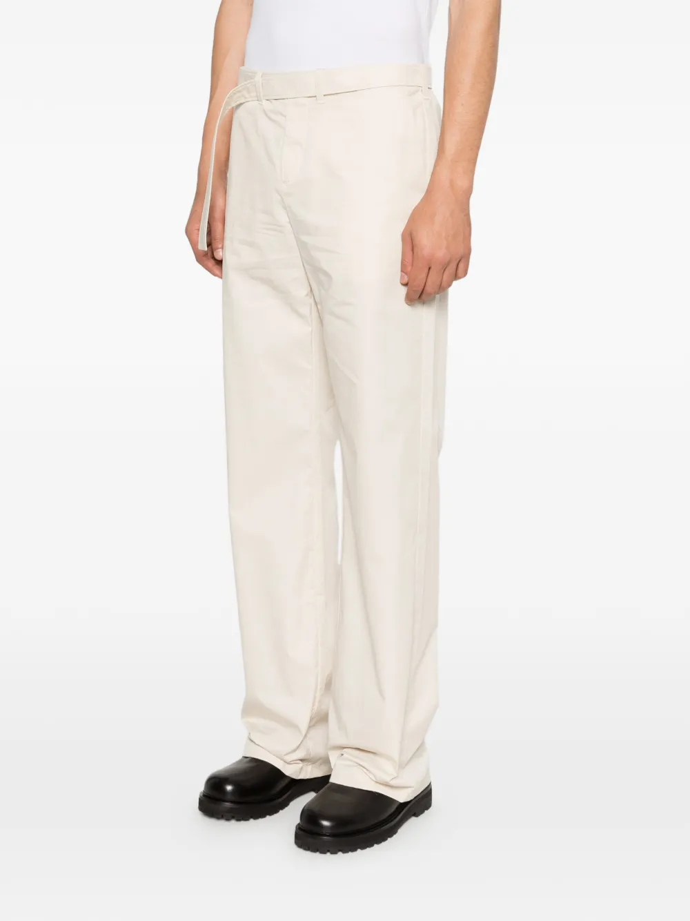  Rier Belted Suit Trousers - Neutrals 