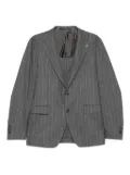 Tagliatore pinstripe suit - Grey