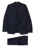 Tagliatore wool two-button suit - Blue
