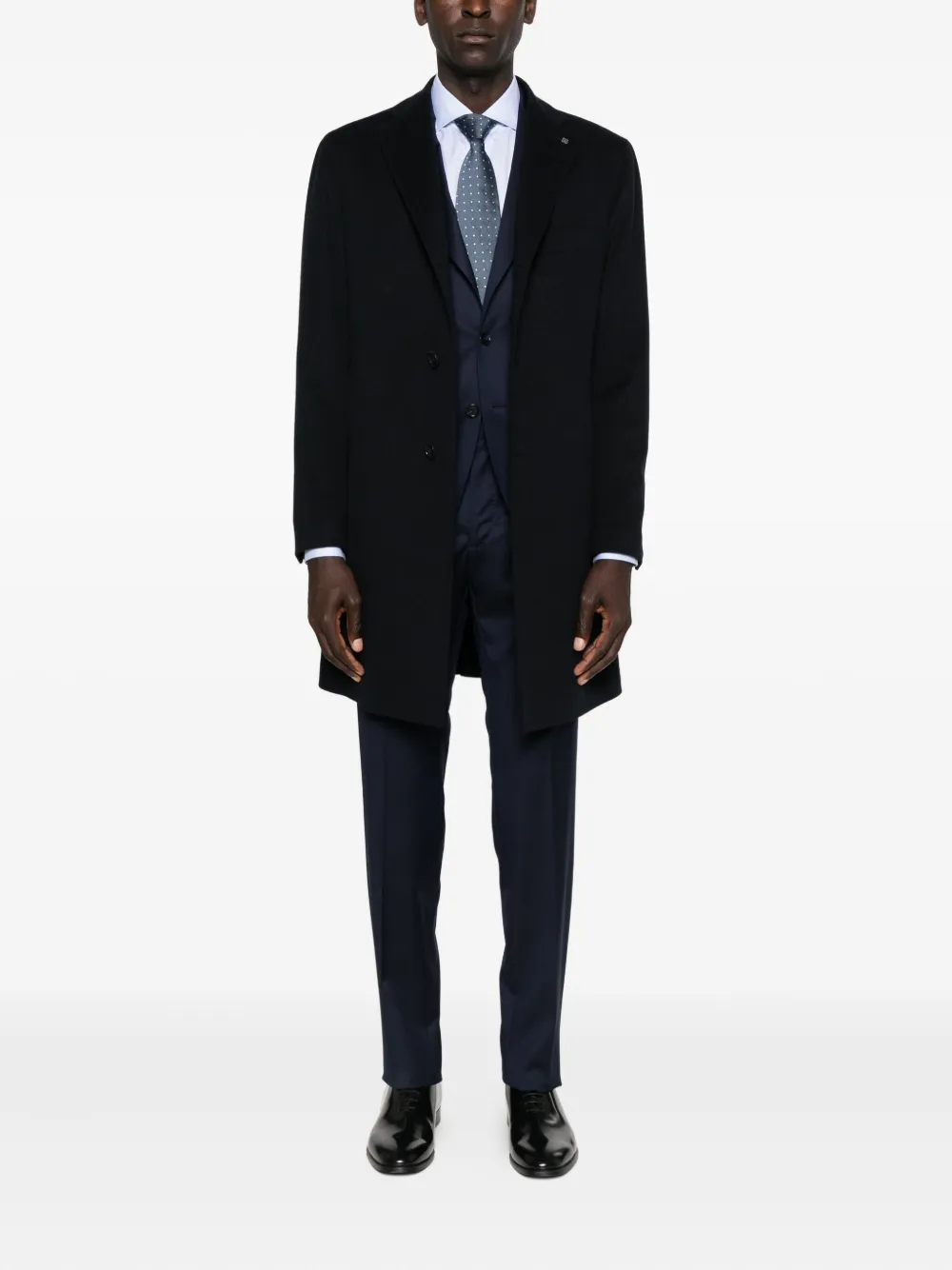Tagliatore front-button wool coat | Single Breasted Coats | Image 2