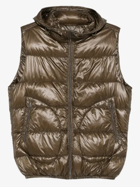 Herno hooded quilted gilet