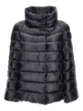 Fay quilted high-collar coat - Black
