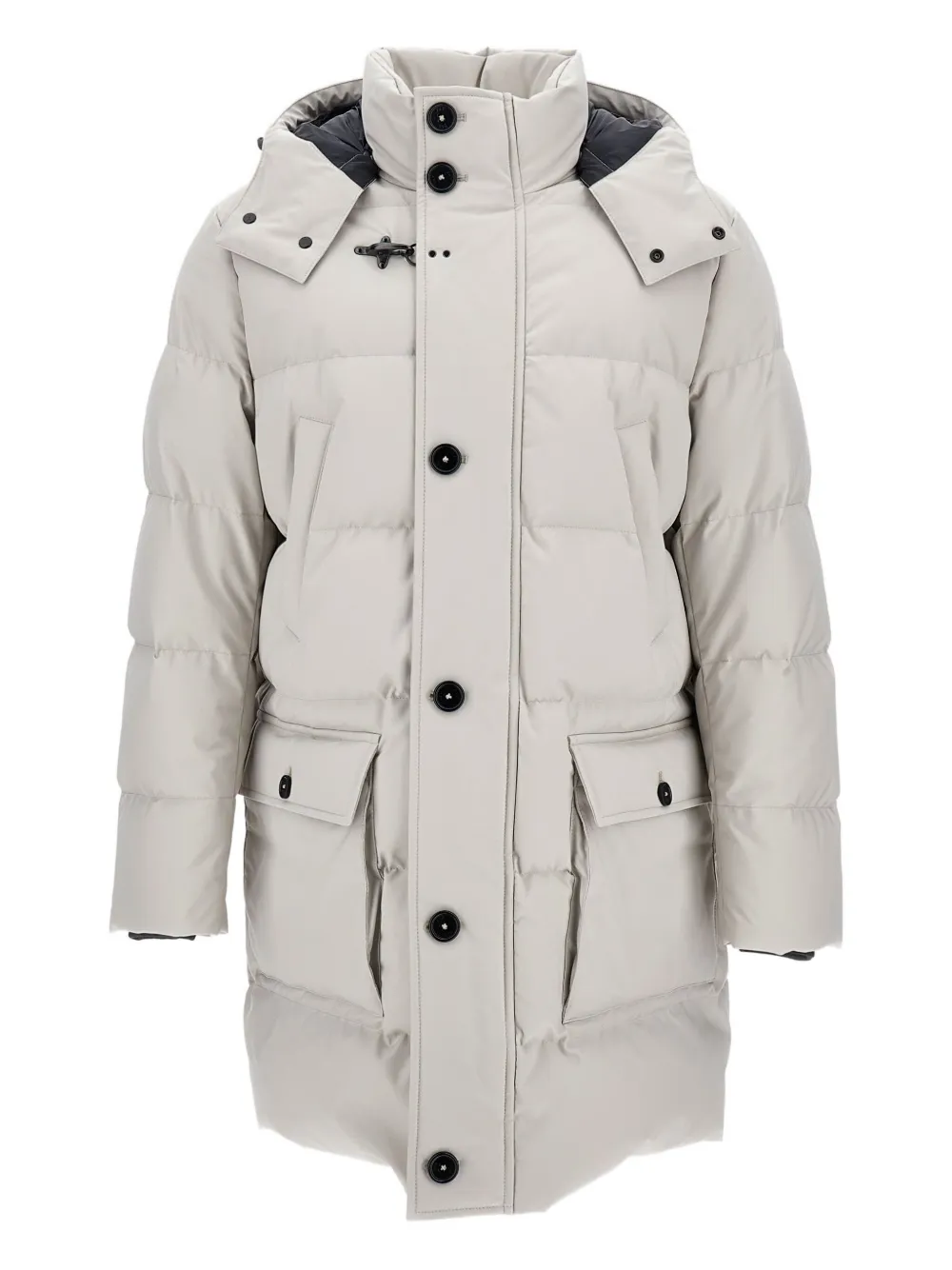 Fay hooded padded coat | White | Image 1