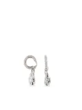 Marni crystal-embellished hoop earrings - Silver