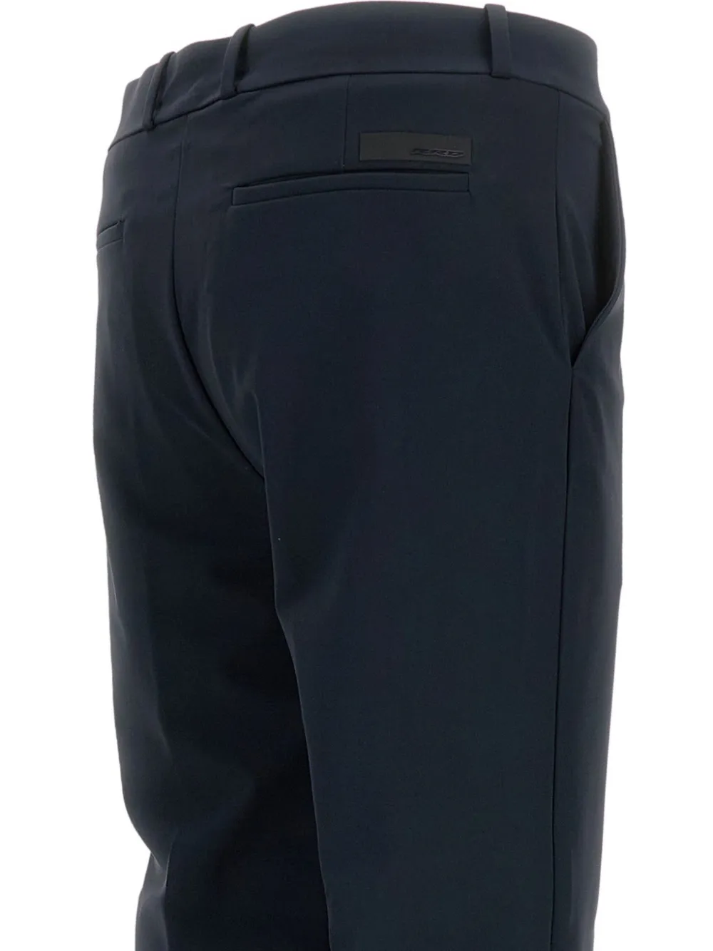 Roberto Ricci Designs Broek met cuffs Blauw