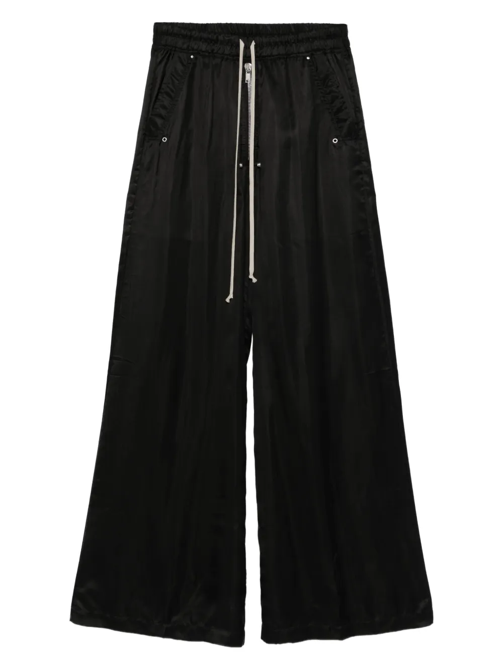 Rick Owens eyelets- detail drawstring trousers | Black | Image 1