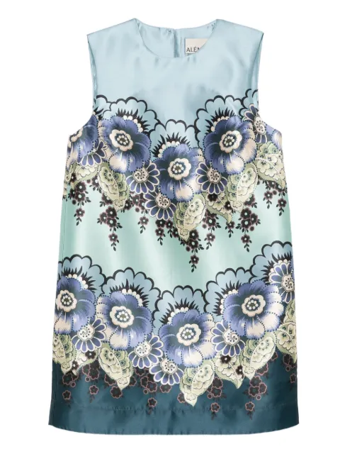 ALEMAIS floral-print sleeveless dress